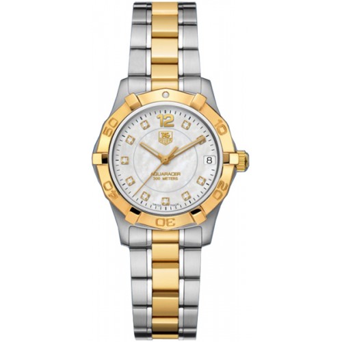 Tag Heuer Aquaracer 300M Pearl Diamond Dial Women's Watch WAF1320-BB0820